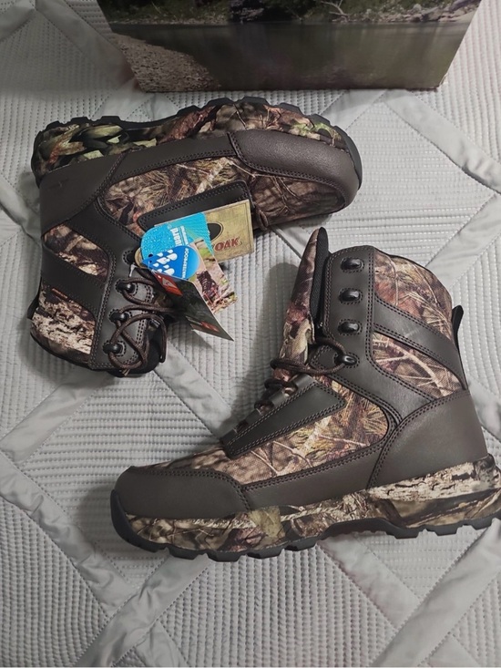 OZARK TRAIL Men\'s Size 13 Hunting Boot Insulated Waterproof 8-in Mossy Camo NEW main image 6